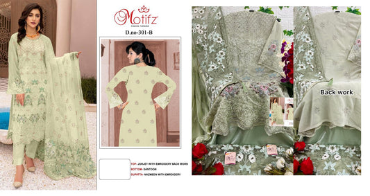 301-B Motifz Pakistani Salwar Suits
