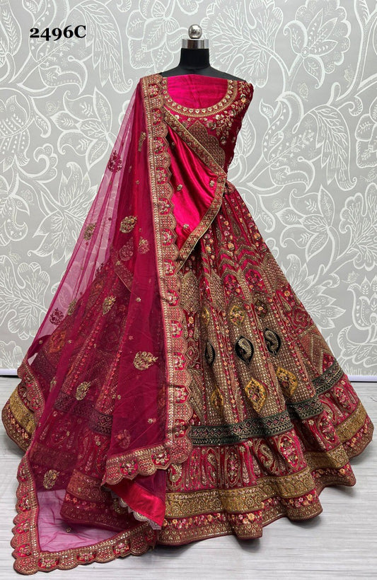 2496C Anjani Art Lehenga Choli