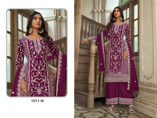 1011 N Khwaab Sabah Unstitched Suits