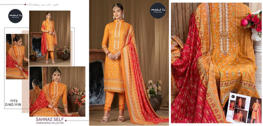 1118 Mehboob Tex Pakistani Salwar Suits