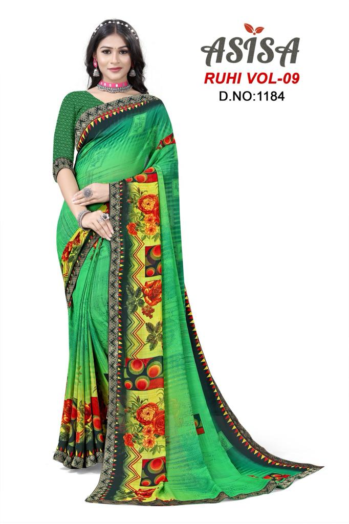 1184 Ruhi Vol 9 Asisa Sarees