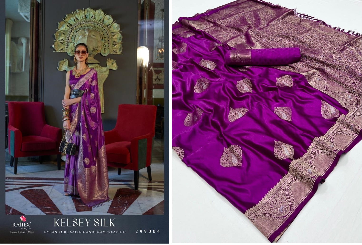 299004 Kelsey Rajtex Sarees