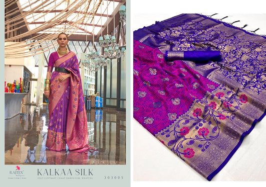303005 Kalkaa Rajtex Sarees