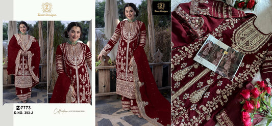 393J Ziaaz Designs Pakistani Salwar Suits