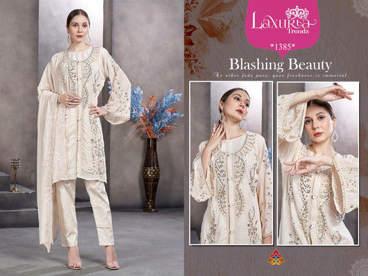 1385 Laxuria Trendz Pakistani Readymade Suits