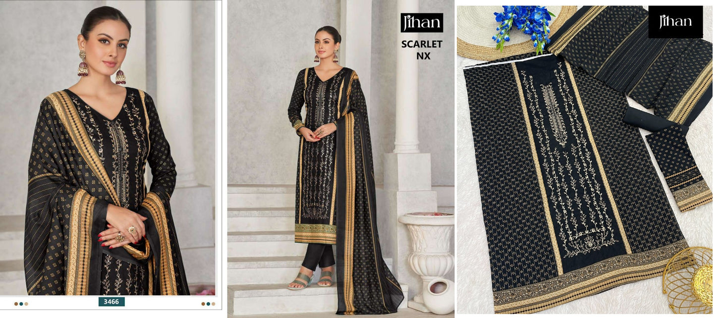 3466 Jihan Pakistani Salwar Suits