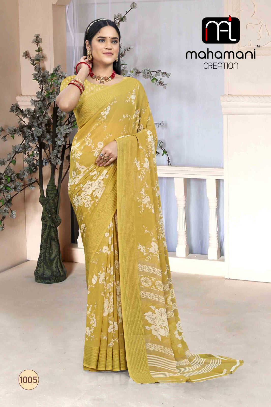 1005 Jaya Vol 1 Mahamani Creation Sarees