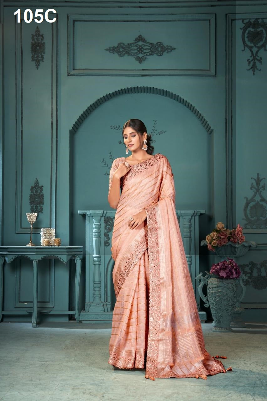 105C Muskan Sumitra Sarees