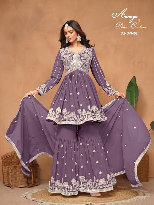 9402 Aanaya Vol 194 Dani Creation Unstitched Suits