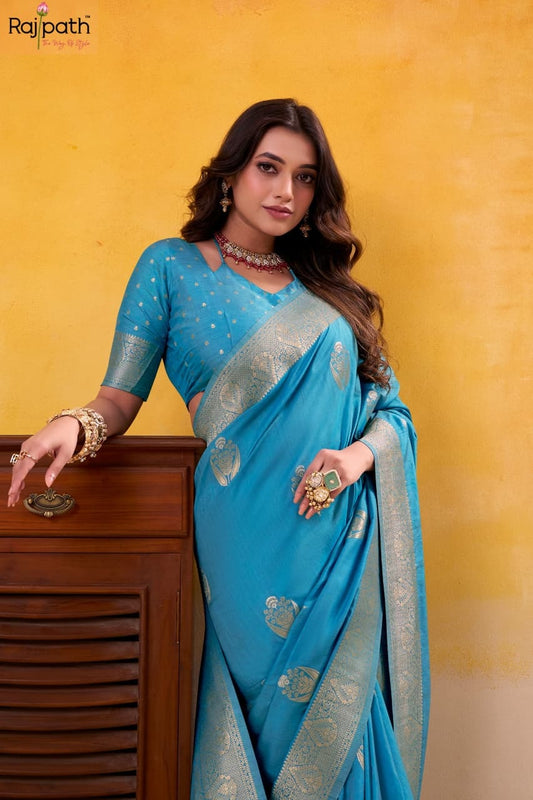 572-E Dhatu Silk Rajpath Handloom Sarees