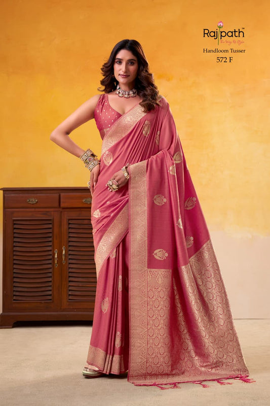 572-F Dhatu Silk Rajpath Handloom Sarees