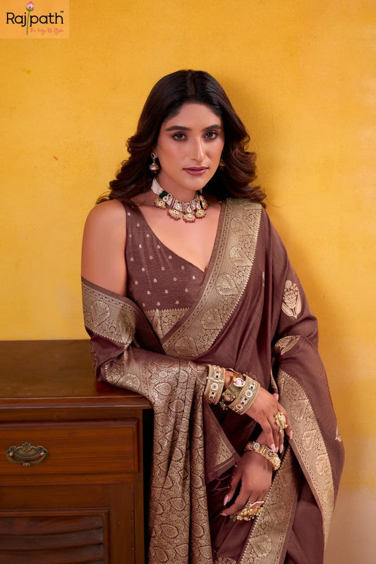 572-G Dhatu Silk Rajpath Handloom Sarees