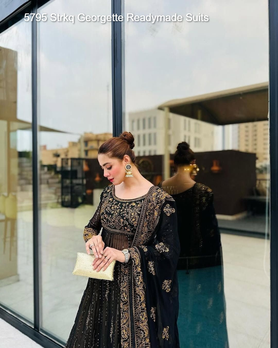 5795 Strkq Georgette Readymade Suits