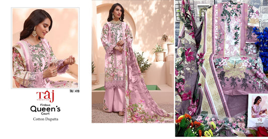 419 Taj Creations Pakistani Salwar Suits