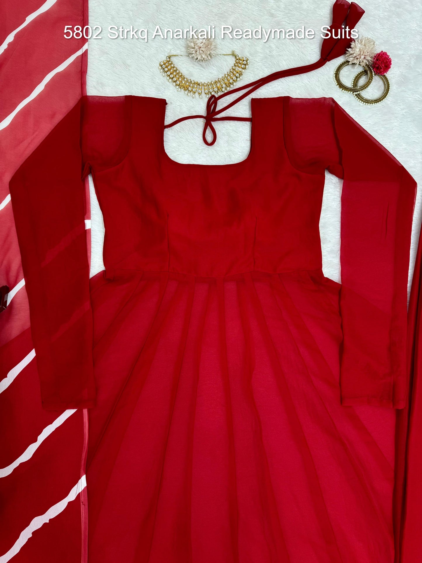 5802 Strkq Anarkali Readymade Suits