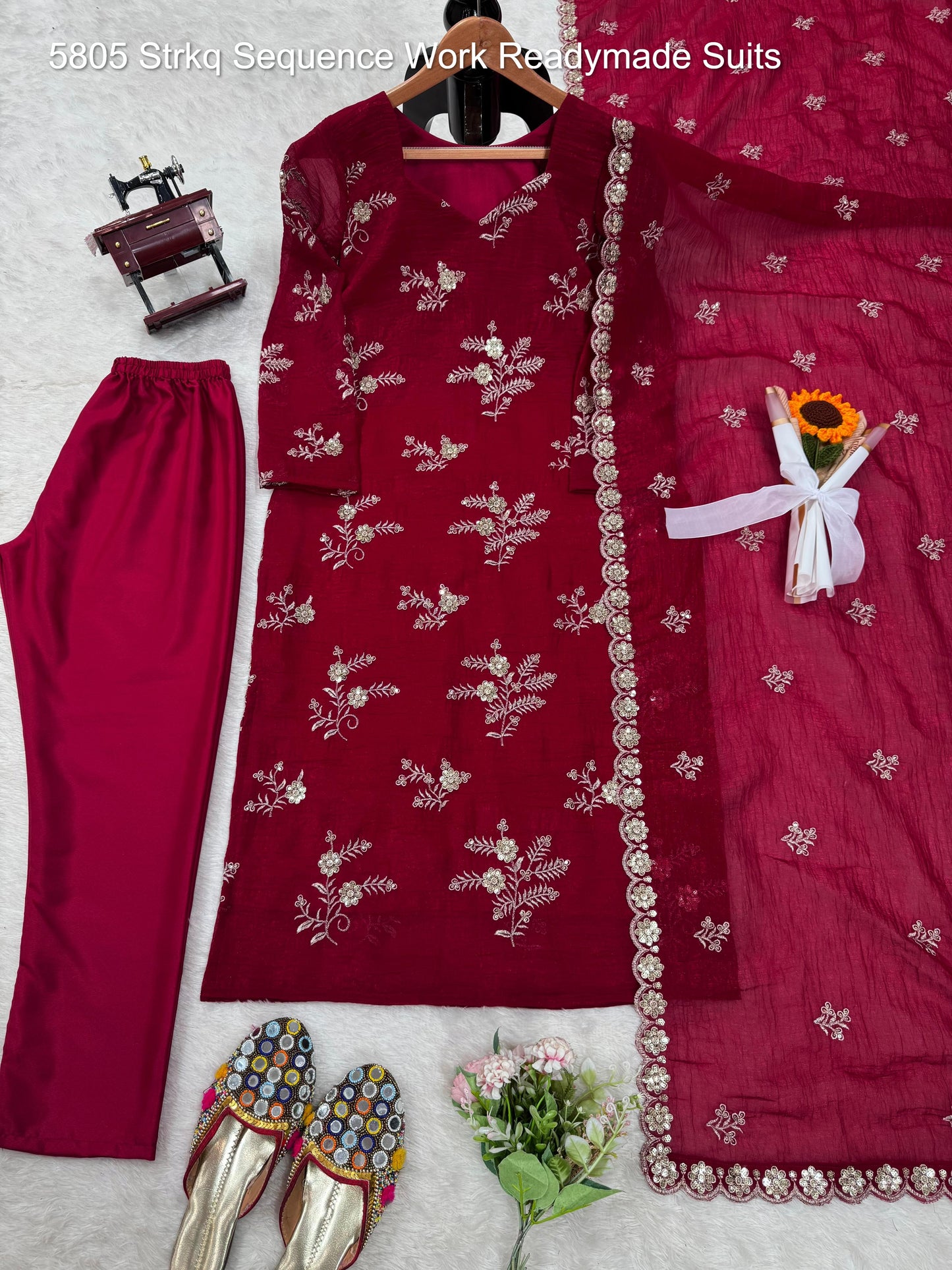 5805 Strkq Sequence Work Readymade Suits