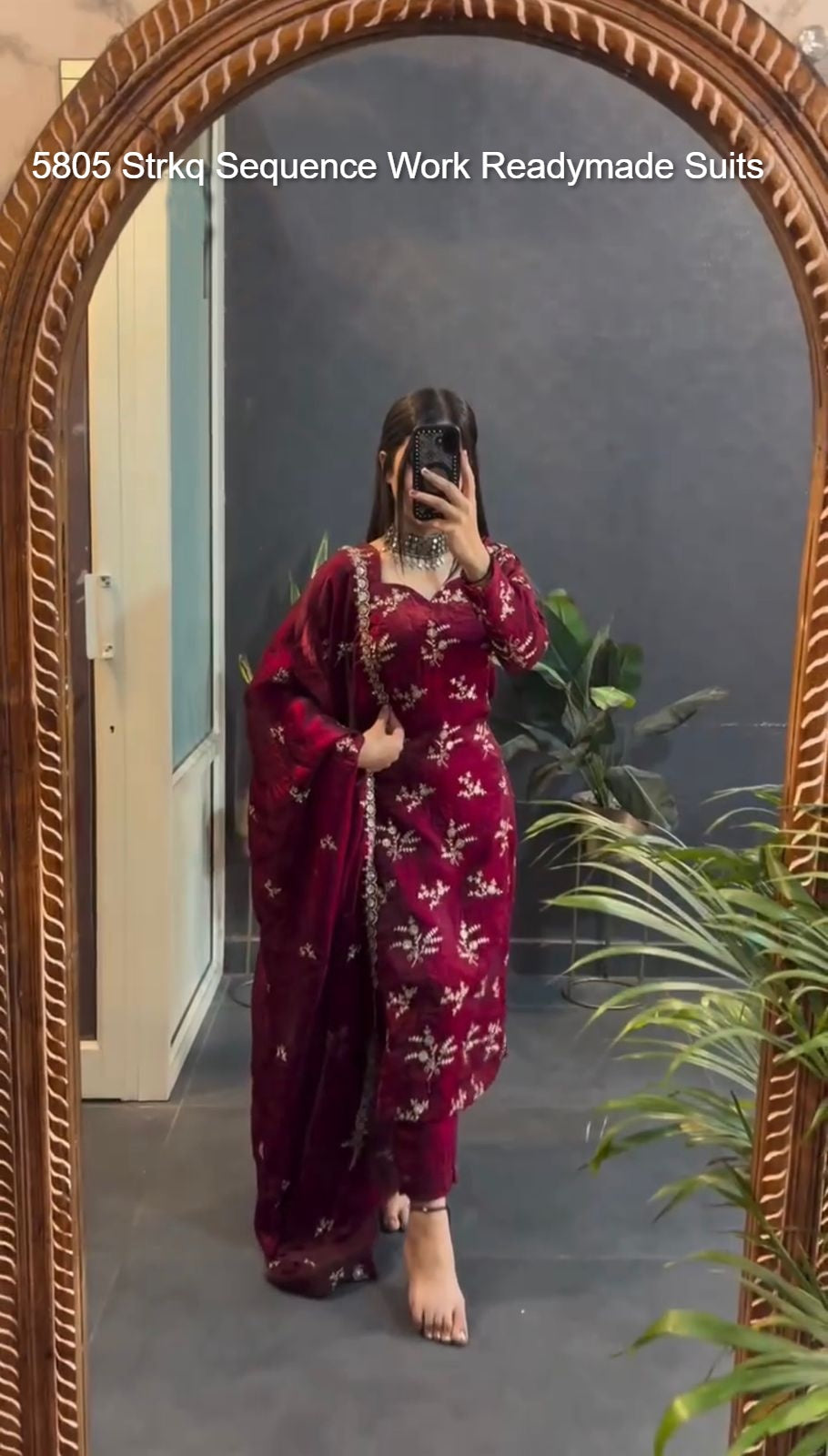 5805 Strkq Sequence Work Readymade Suits