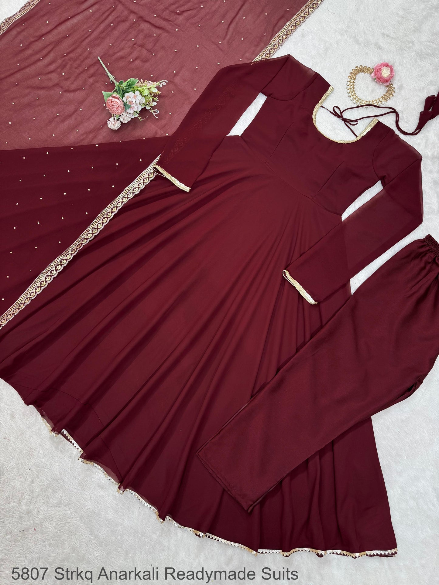 5807 Strkq Anarkali Readymade Suits