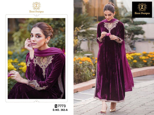 362-A Ziaaz Designs Pakistani Salwar Suits