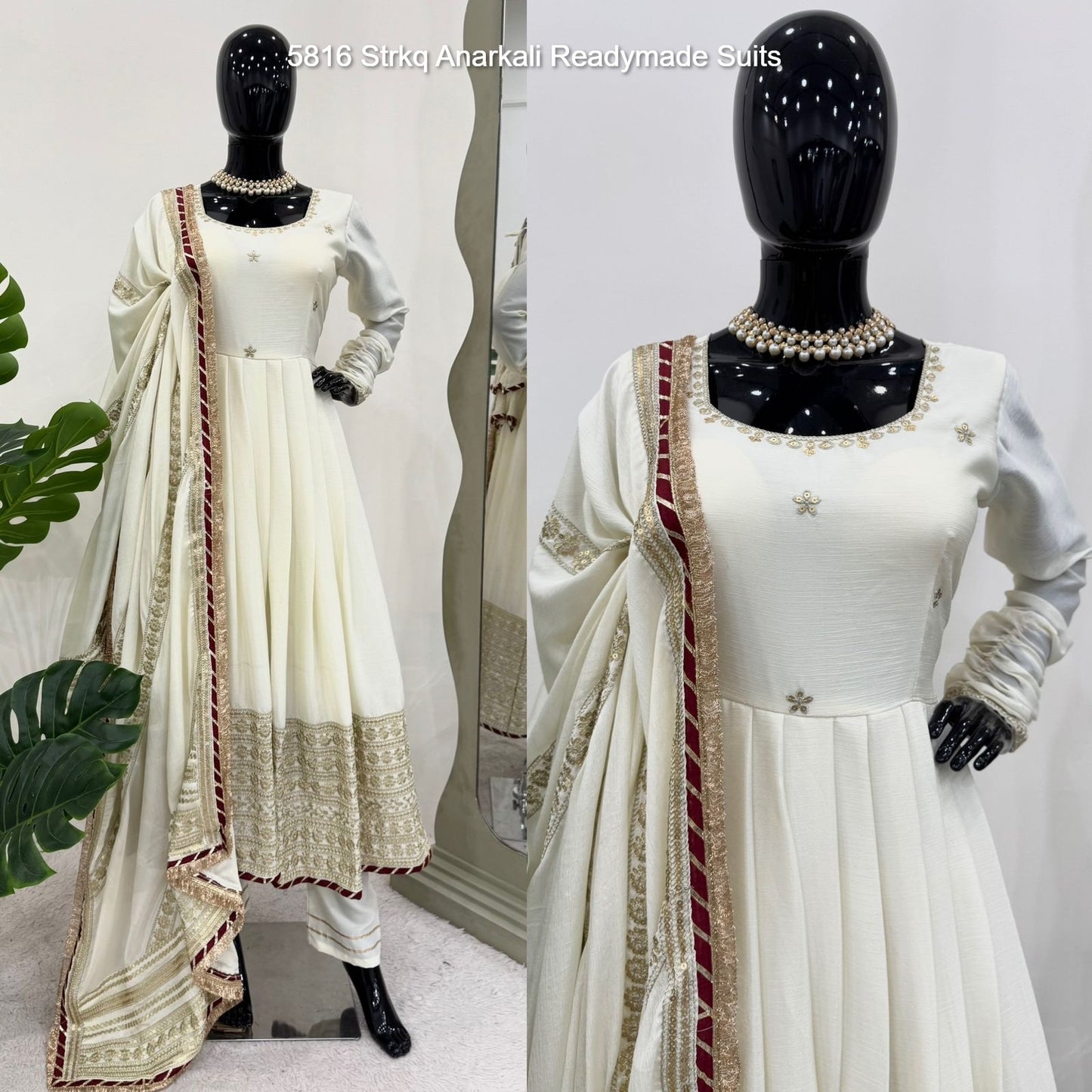 5816 Strkq Anarkali Readymade Suits