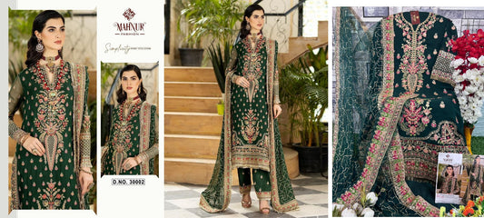 30002 Mahnur Pakistani Salwar Suits
