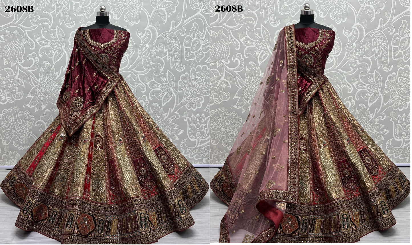 2608B Anjani Art Lehenga Choli