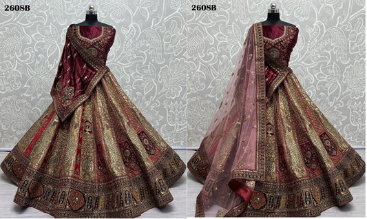 2608B Anjani Art Lehenga Choli