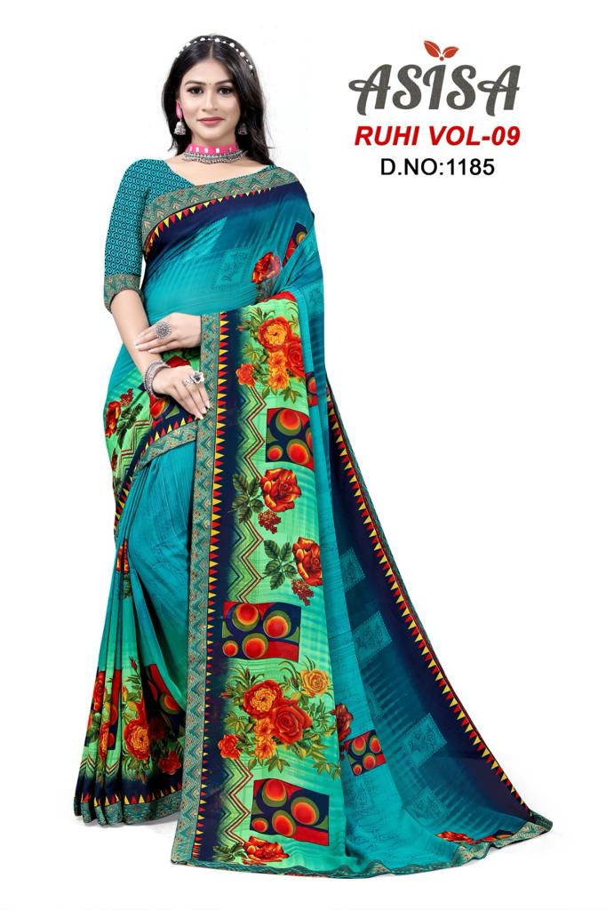 1185 Ruhi Vol 9 Asisa Sarees