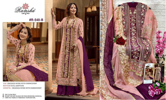 548B Ramsha Pakistani Salwar Suits