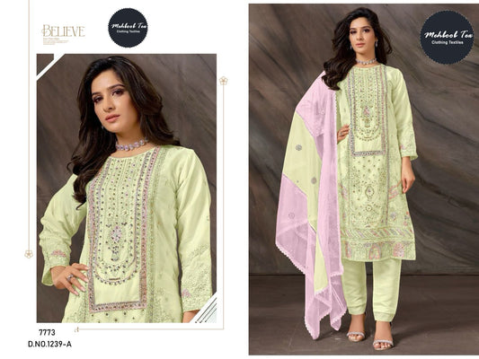 1239A Mehboob Tex Pakistani Salwar Suits