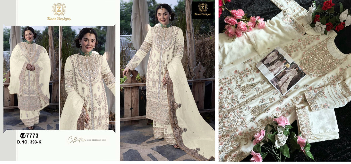 393K Ziaaz Designs Pakistani Salwar Suits