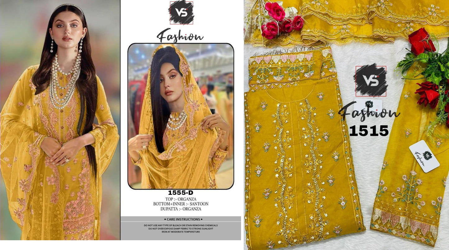 1555D Vs Fashion Pakistani Salwar Suits