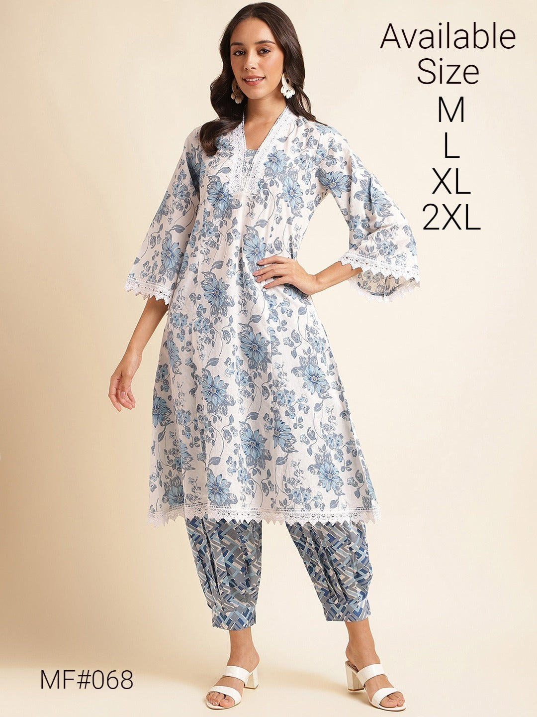 Mf71 Msm Kurti Pant Set