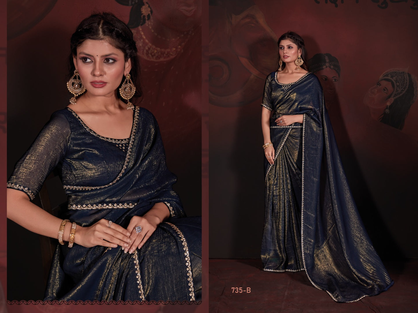 735B Mehek Sarees