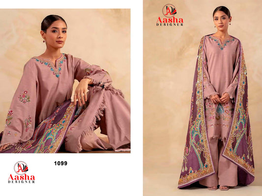 1099 Aasha Designer Pakistani Salwar Suits