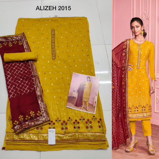Murad 2015 Alizeh Unstitched Suits