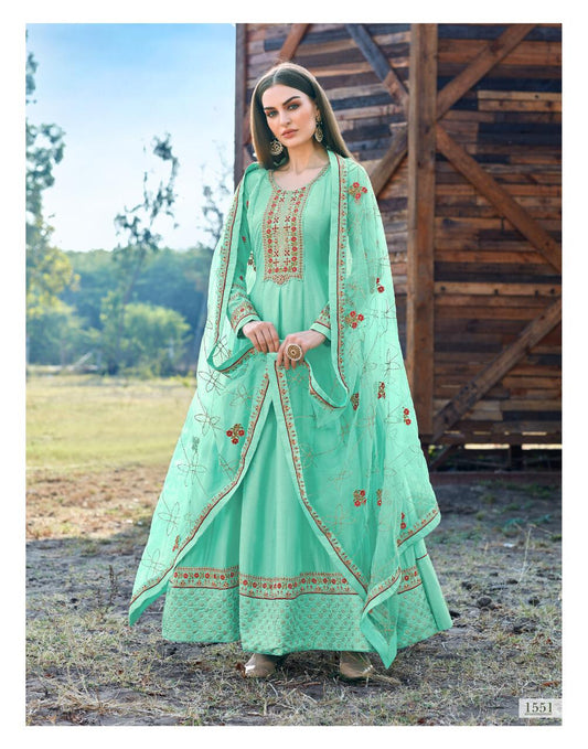 1551 Kashish Bela Fashion Unstitched Suits