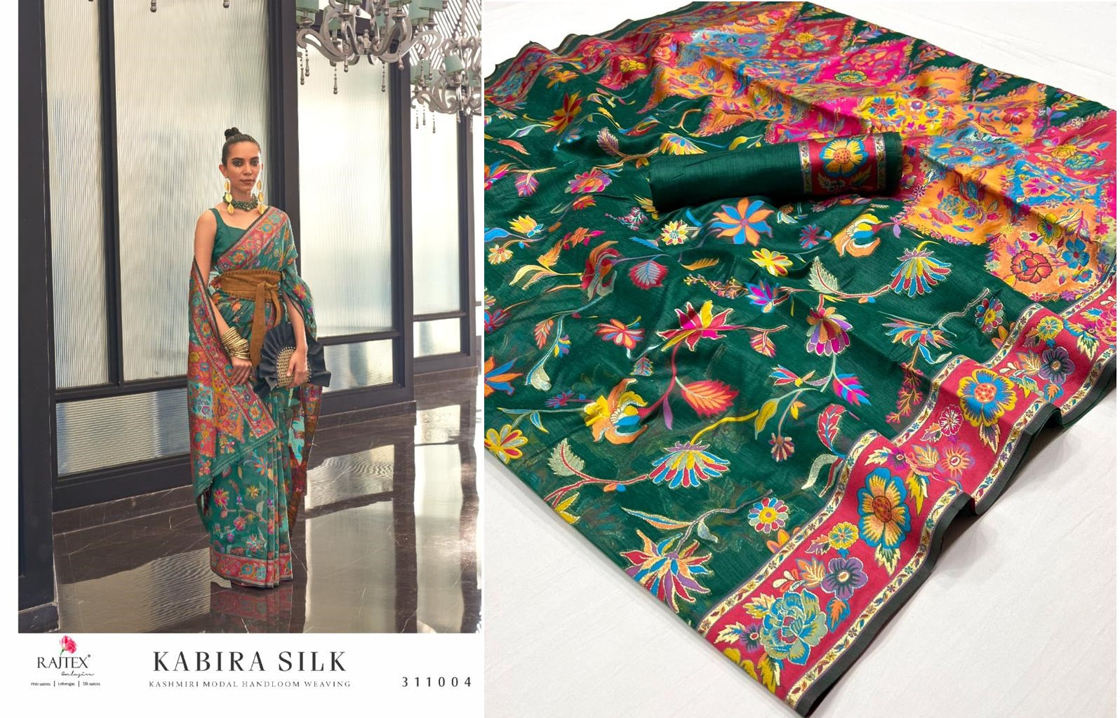 311004 Kabira Silk Rajtex Sarees