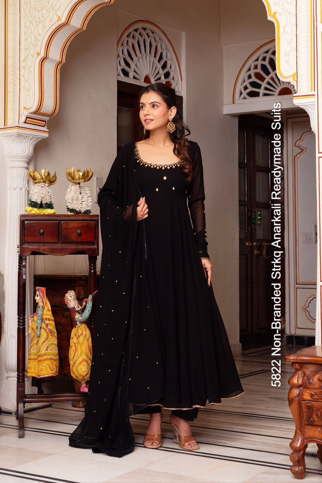 5822 Non-Branded Strkq Anarkali Readymade Suits