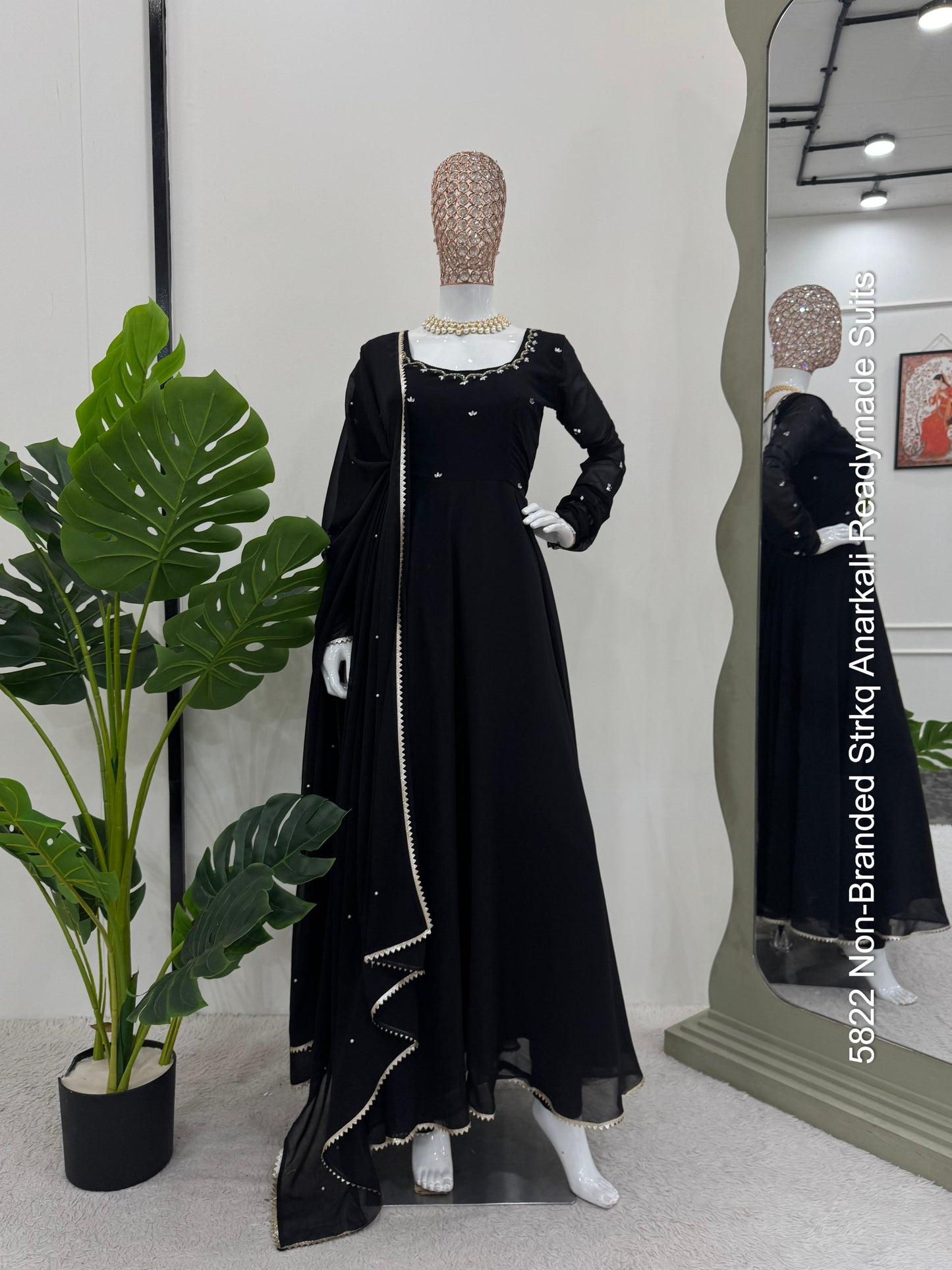 5822 Non-Branded Strkq Anarkali Readymade Suits