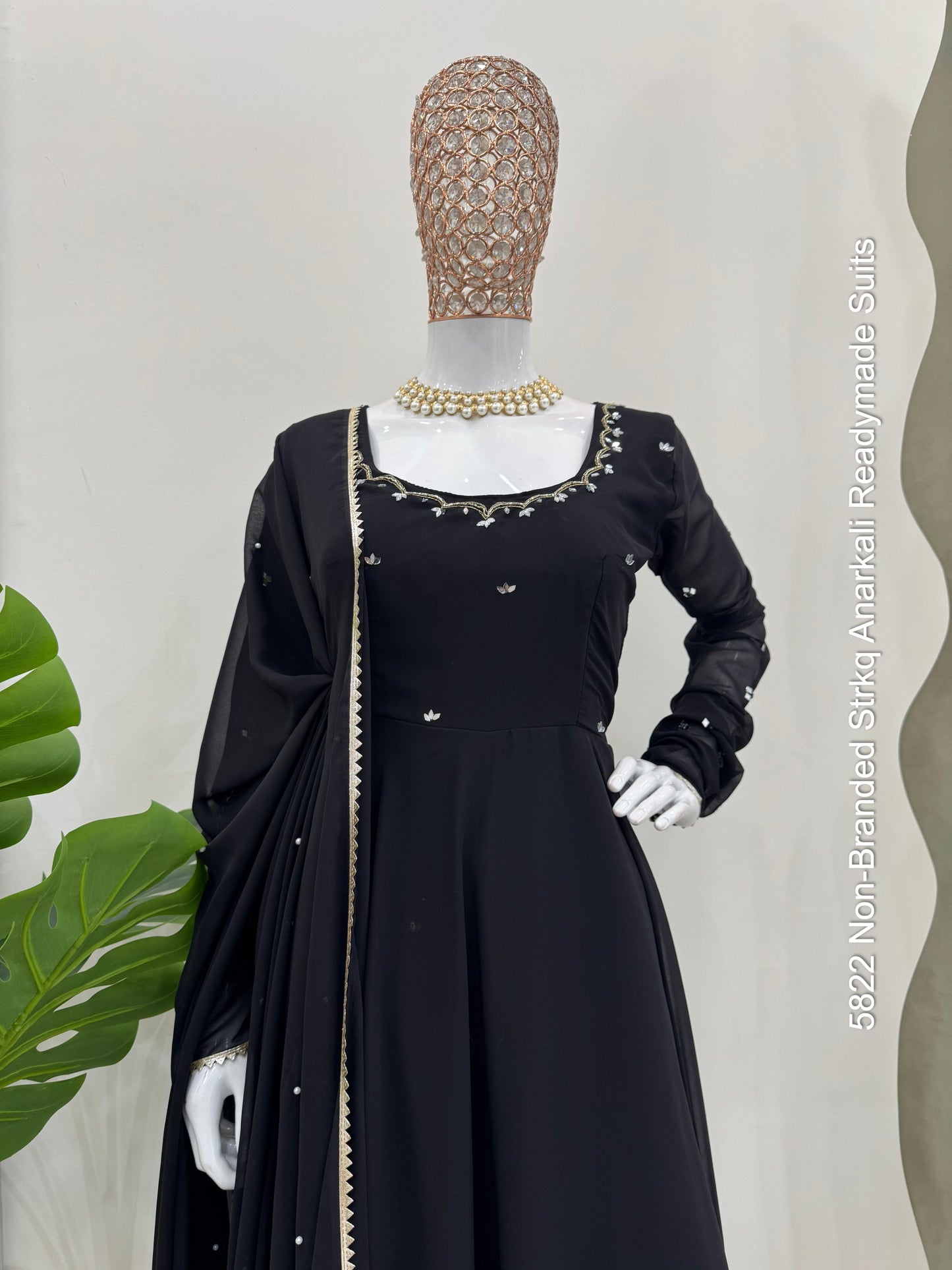 5822 Non-Branded Strkq Anarkali Readymade Suits