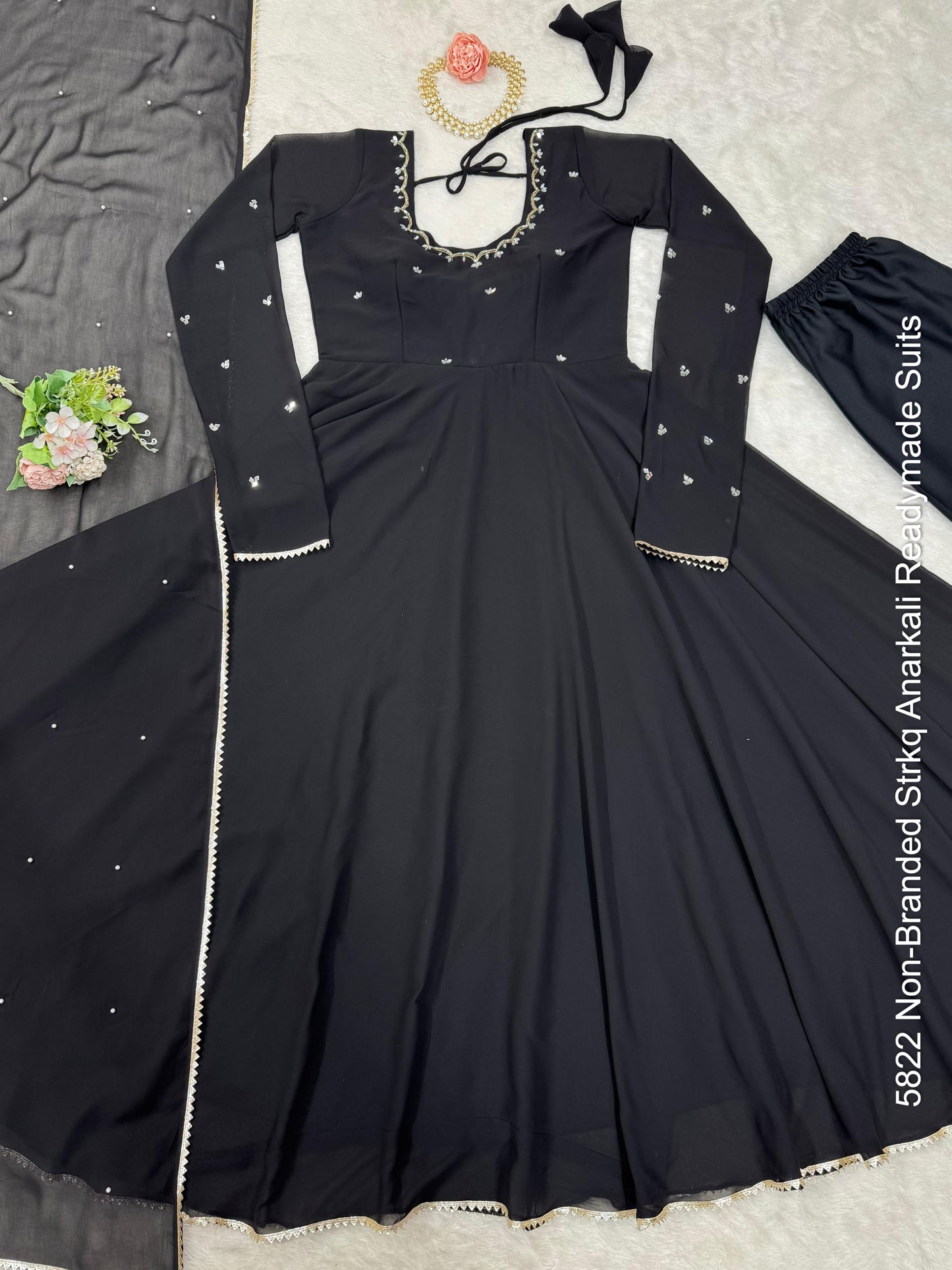 5822 Non-Branded Strkq Anarkali Readymade Suits
