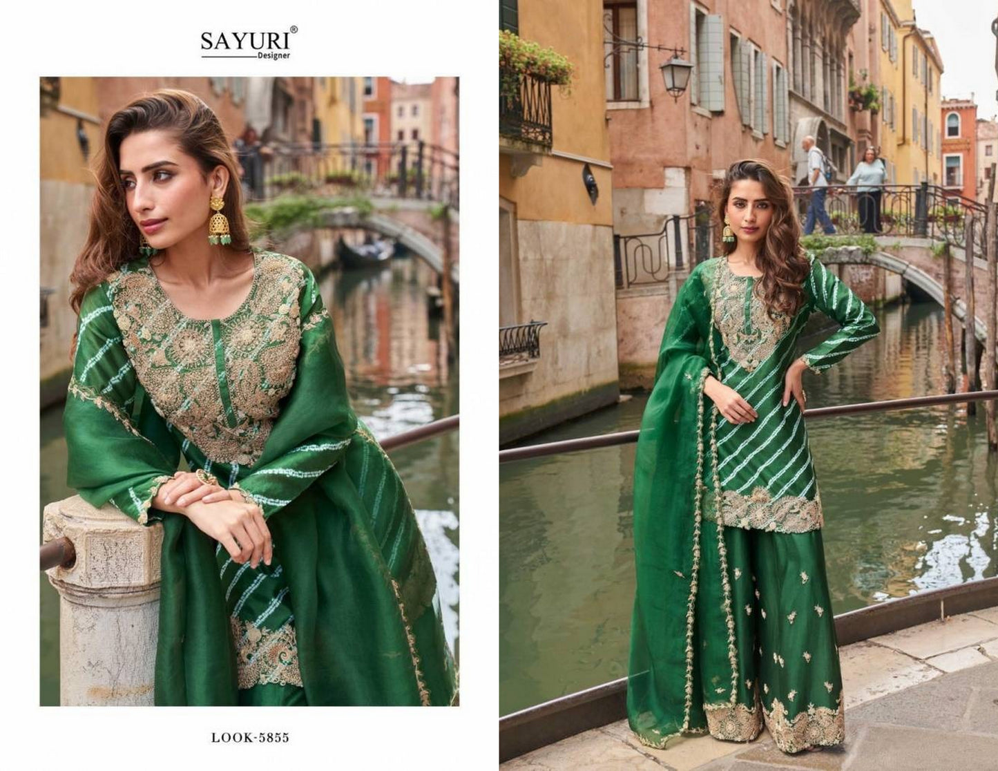 5855 Meena Sayuri Chinon Silk Readymade Suits