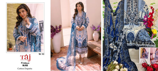 151 Taj Creations Pakistani Salwar Suits