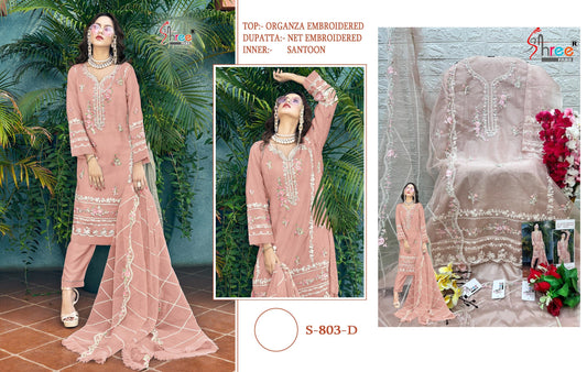S-803-D Shree Fabs Pakistani Salwar Suits