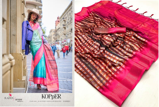 334003 Kopper Rajtex Sarees