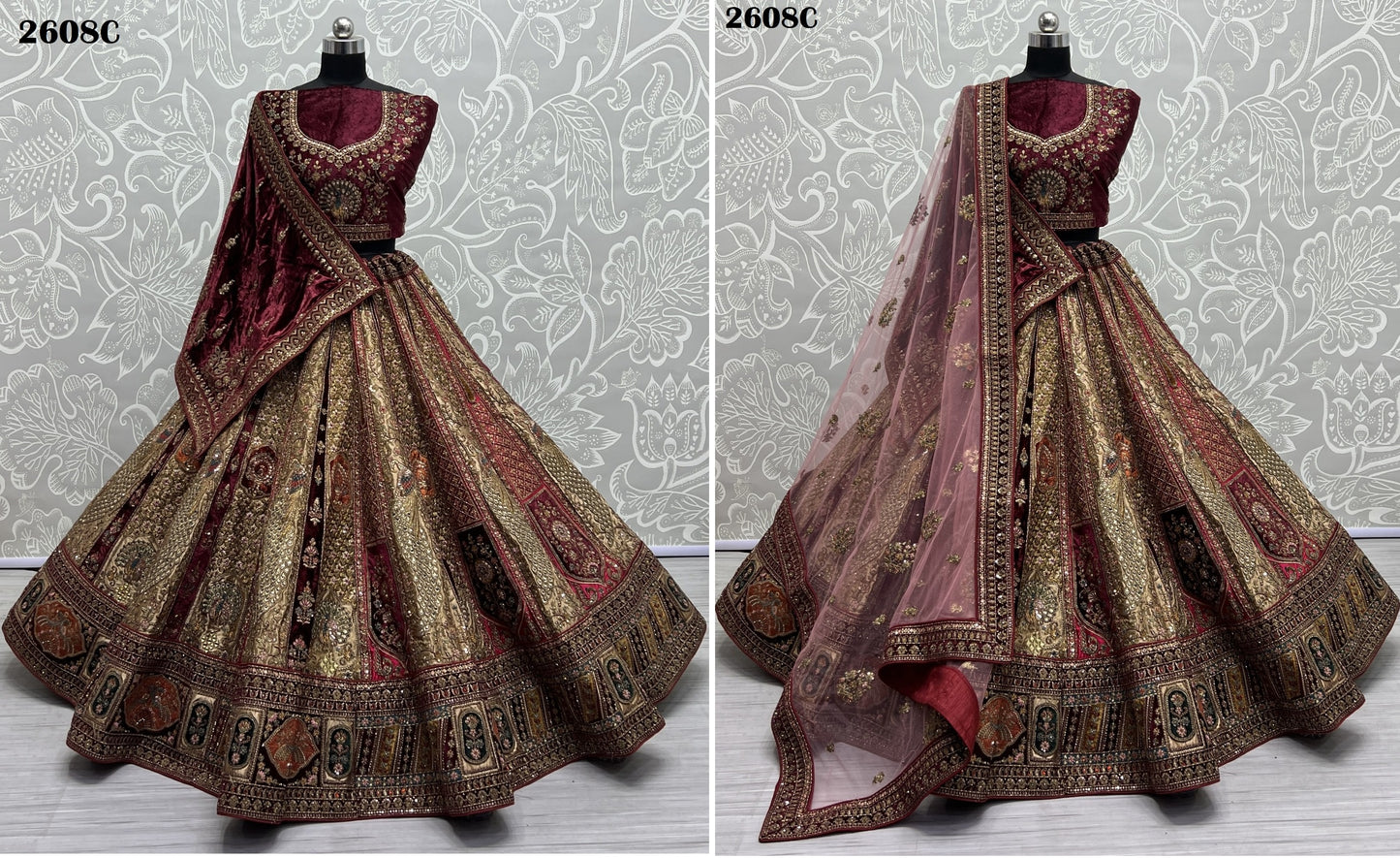 2608C Anjani Art Lehenga Choli