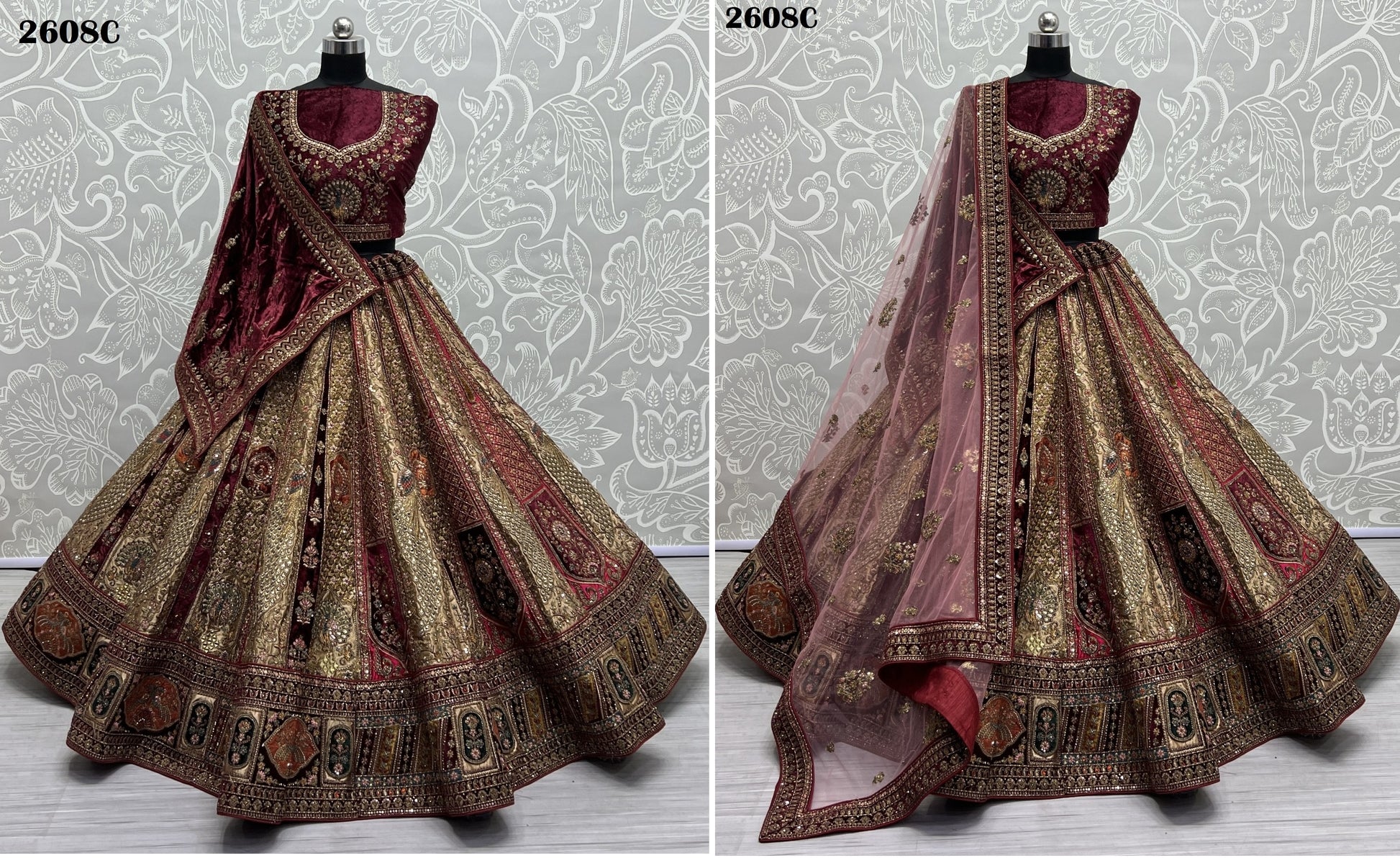 2608C Anjani Art Lehenga Choli