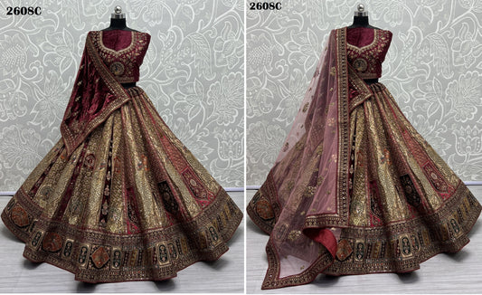 2608C Anjani Art Lehenga Choli