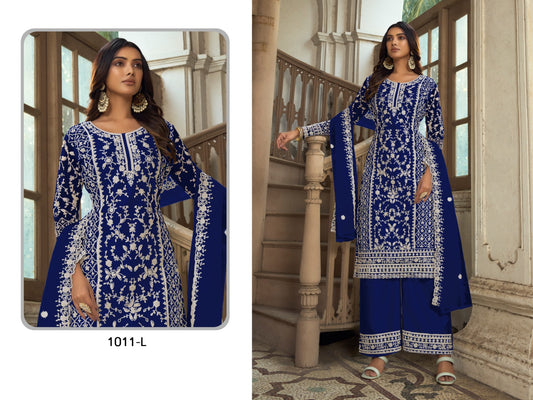 1011 L Khwaab Sabah Unstitched Suits